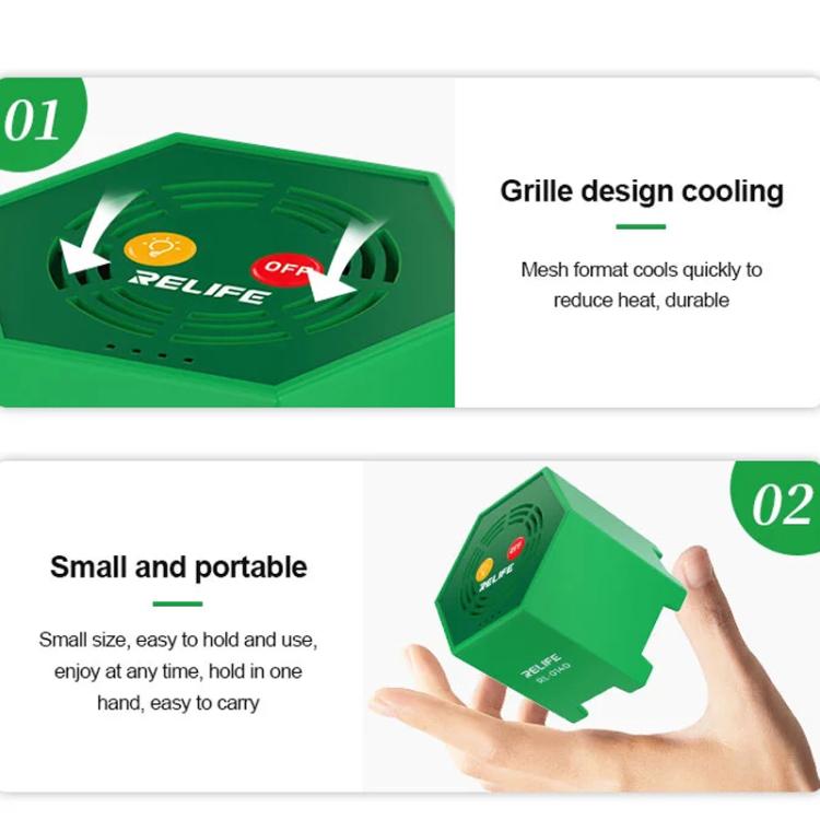 Smart UV Curing Lamp LED Ultraviolet Mobile Phone Repair Shadowless Glue Green Oil Quick-drying Oil Curing Lamp, RL014D