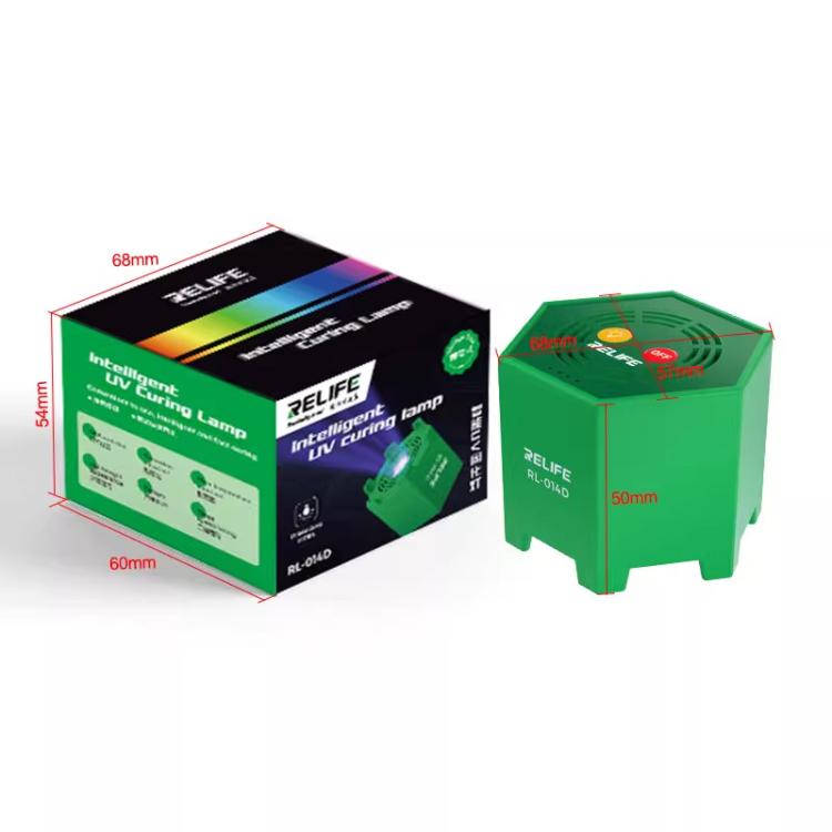 Smart UV Curing Lamp LED Ultraviolet Mobile Phone Repair Shadowless Glue Green Oil Quick-drying Oil Curing Lamp, RL014D