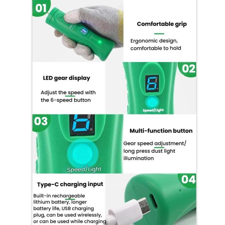 Integrated Smart Glue Removal Machine Mobile Phone Repair Glue Removal Tool, RL-056E