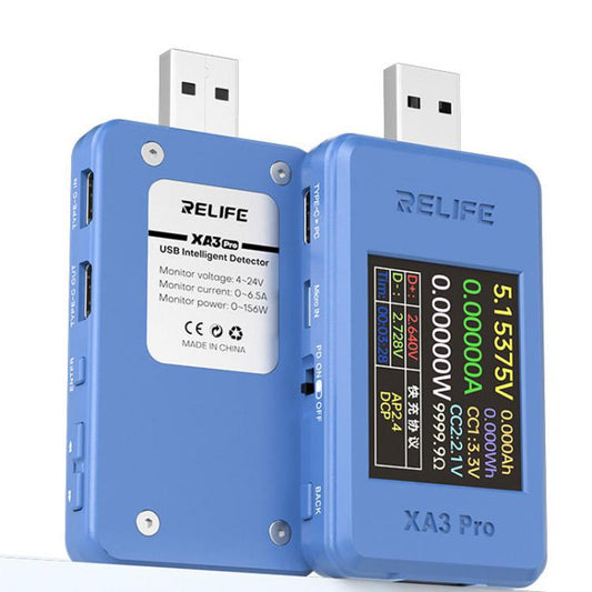 USB / Type-C Smart Detector Fast Charging Protocol Identification Detection, XA3 Pro