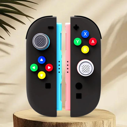 For Nintendo Switch 2 Joy-Con Controllers Silicone Button Skins & Joystick Caps Set