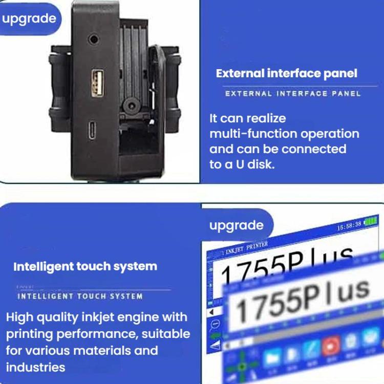 Yaomatec 12.7mm 28-Language Date Coding Handheld Inkjet Printer, US Plug, Yaomatec