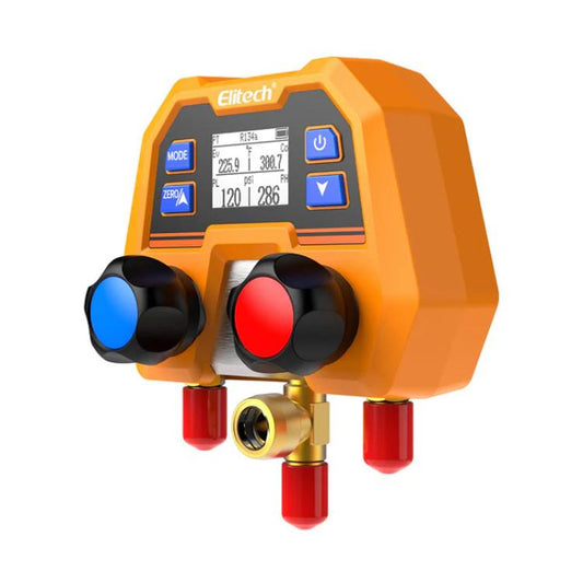 Elitech DMG-2se  Digital Manifold Gauge For HVAC, Refrigeration & AC Systems