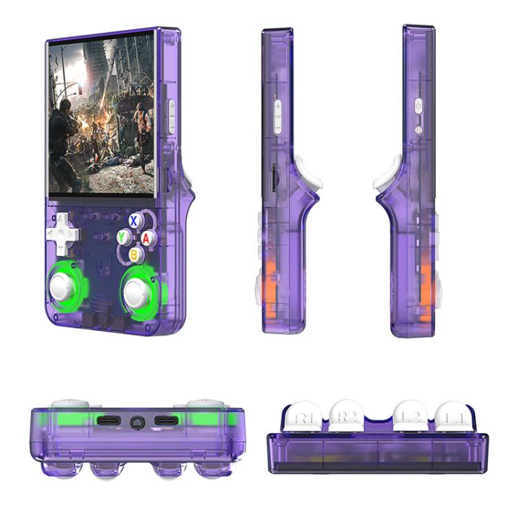 R36 Ultra 4-inch Open-Source Linux Handheld Game Console with Wi-Fi/MIFI Support Retro Portable Arcade, 64G, 128G