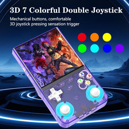 R36 Ultra 4-inch Open-Source Linux Handheld Game Console with Wi-Fi/MIFI Support Retro Portable Arcade, 64G, 128G