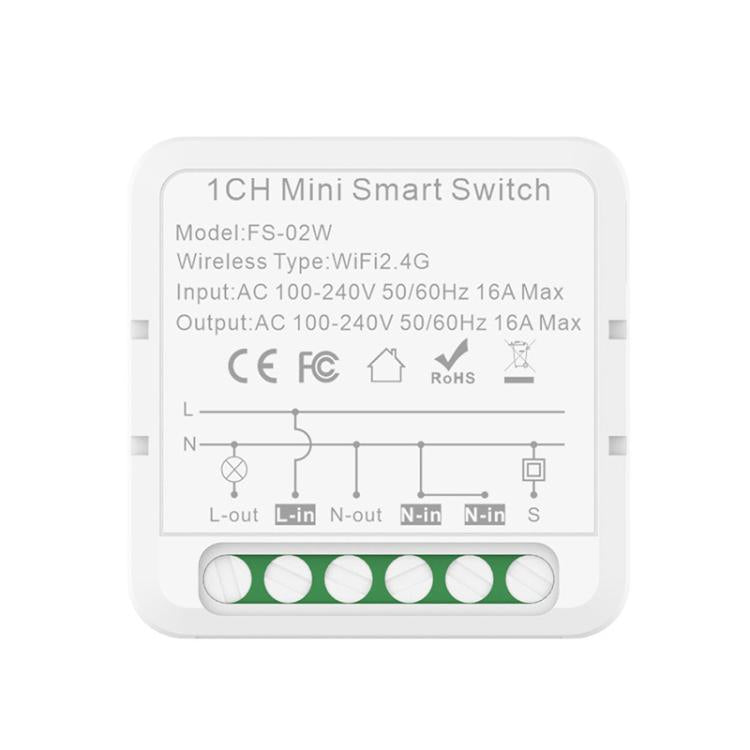 Smart Switch Voice Timer Switch For Amazon Alexa / Google Assistant, FS-02W 1CH WiFi 16A, FS-02W 1CH WiFi+Bluetooth 16A, FS-02HW 2CH WiFi+Bluetooth 16A, FS-02HW 2CH WiFi+Bluetooth 10A, FS-03W5 3CH WiFi+Bluetooth 10A, FS-04W5 4CH WiFi+Bluetooth 5A      ...