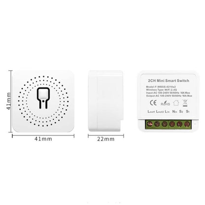 Smart Switch Voice Timer Switch For Amazon Alexa / Google Assistant, FS-02W 1CH WiFi 16A, FS-02W 1CH WiFi+Bluetooth 16A, FS-02HW 2CH WiFi+Bluetooth 16A, FS-02HW 2CH WiFi+Bluetooth 10A, FS-03W5 3CH WiFi+Bluetooth 10A, FS-04W5 4CH WiFi+Bluetooth 5A      ...