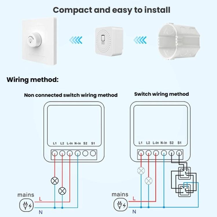 Smart Switch Voice Timer Switch For Amazon Alexa / Google Assistant, FS-02W 1CH WiFi 16A, FS-02W 1CH WiFi+Bluetooth 16A, FS-02HW 2CH WiFi+Bluetooth 16A, FS-02HW 2CH WiFi+Bluetooth 10A, FS-03W5 3CH WiFi+Bluetooth 10A, FS-04W5 4CH WiFi+Bluetooth 5A      ...