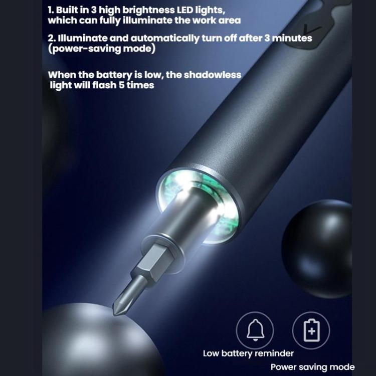 Electric Screwdriver Set With USB Multi-function Mini Charging Station, 29 in 1