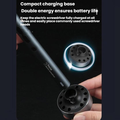 Electric Screwdriver Set With USB Multi-function Mini Charging Station, 29 in 1