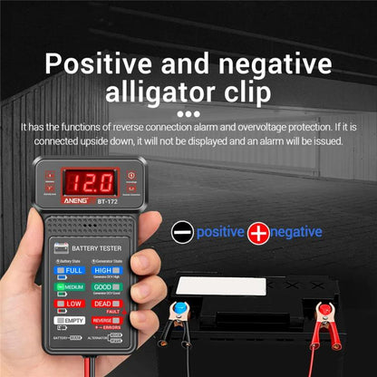 ANENG High-Precision Automobile Battery Tester, BT172