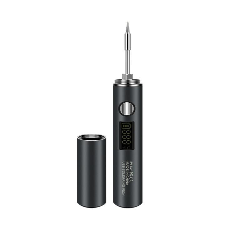 Mini USB Portable Wireless Digital Display Soldering Iron, Small 850 mAh, Small 850 mAh + Blade + Horseshoe Head, Large 1400 mAh, Large 1400 mAh + Blade + Horseshoe Head