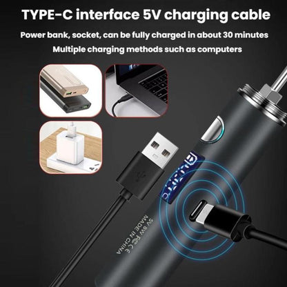 Mini USB Portable Wireless Digital Display Soldering Iron, Small 850 mAh, Small 850 mAh + Blade + Horseshoe Head, Large 1400 mAh, Large 1400 mAh + Blade + Horseshoe Head