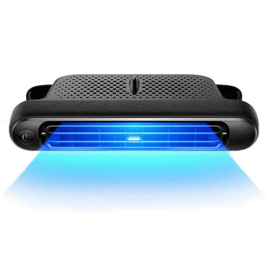 Ventilateur électrique sans pales silencieux à double turbine et branchement USB pour siège arrière de voiture