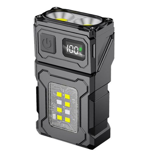 E-SMARTER DC08 Super Bright Floodlight Side Light Rechargeable Mini Flashlight