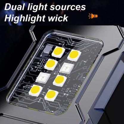 E-SMARTER DC08 Super Bright Floodlight Side Light Rechargeable Mini Flashlight