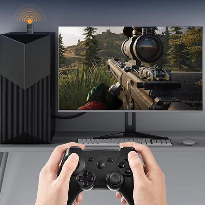 VegGieg 1100Mbps 2-in-1 WiFi 6 Bluetooth 5.4 USB Adapter Gigabit 5G Wireless Network Card for PC/Laptop