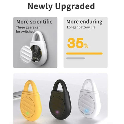 34Hz-70kHz 3 Modes Ultrasonic Bird Repeller Rechargeable Outdoor Animal Deterrent for Garden/Balcony