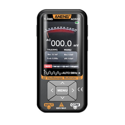 ANENG 2 In 1 Handheld Color Screen Oscilloscope Digital Multimeter, AOS12