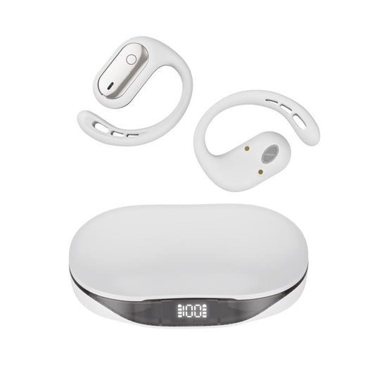 Écouteurs Bluetooth intelligents à traduction IA de 144 langues avec étui de chargement à affichage numérique