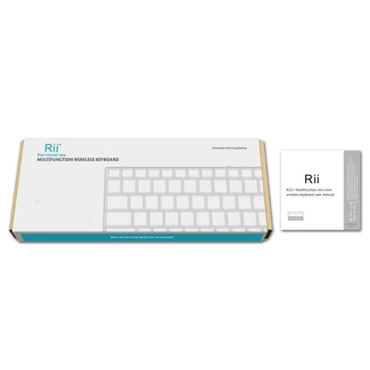 Rii K12+ Office Computer Notebook Silent 2.4GHz Wireless Mini Keyboard