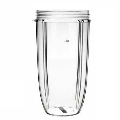 For Nutribullet 900w 600w Blender Blending Bottle Replacement Cups, 18oz, 24oz, 32oz, 32oz With Scale