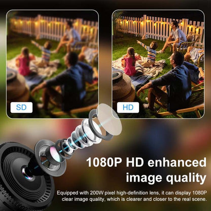 Mini Portable Multi-function Monitoring Fisheye Wide Angle Lens, C8