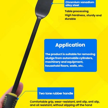 Cylinder Cleaning Scraper Glass Sealant Remover Scraper, 24cm