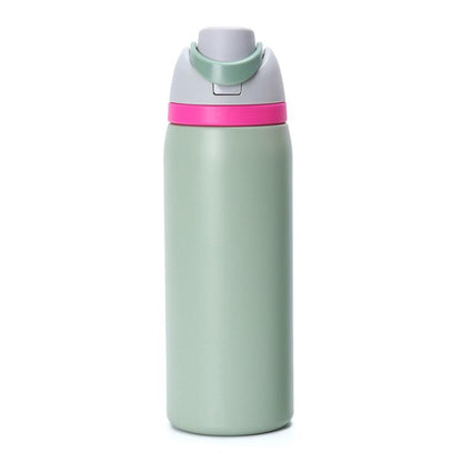 304 Stainless Steel Thermos Portable Sports Direct Drinking Kettle, 16oz, 19oz, 24oz, 32oz