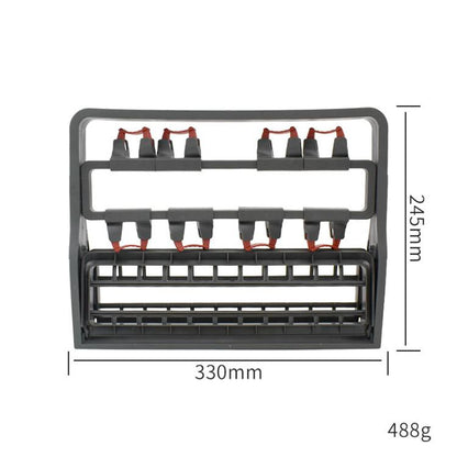 Universal Dishwasher Safe Wine Glass Holder Stemware Storage Basket