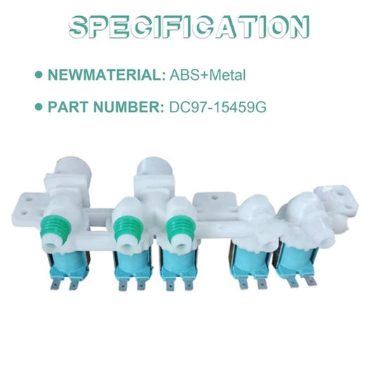 For Samsung Drum Washing Machine Water Inlet Valve Five-Head Water Inlet Valve, DC97-15459G