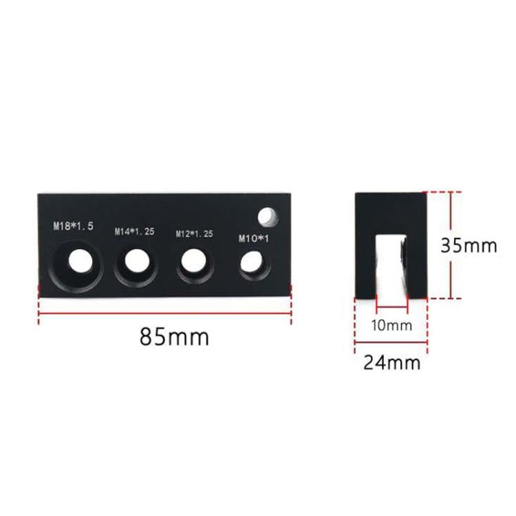 Outil universel pour bougies d'allumage filetées 10/12/14/18mm