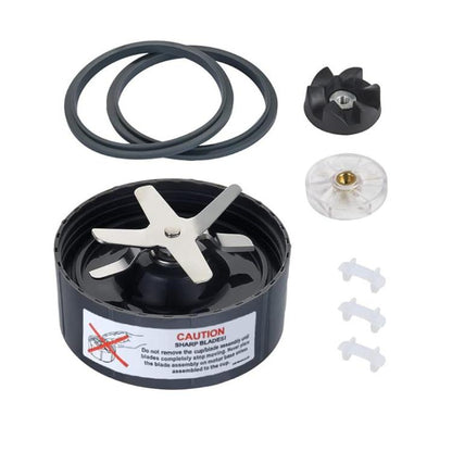 For Nutribullet 600W 900W Replacement Parts Blender Blade Base, Drive Socket, Seals, 8 In 1, 11 In 1 Kit 24 oz Cup