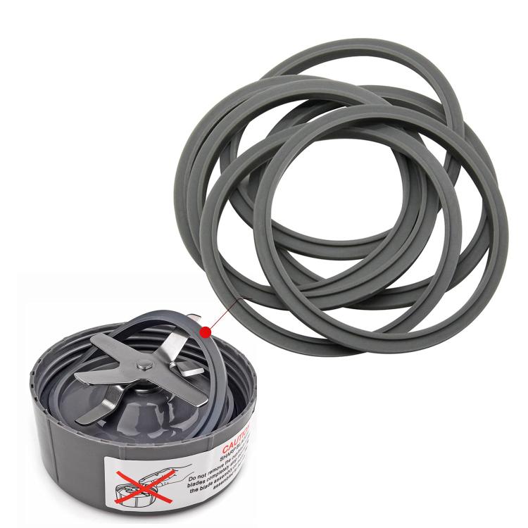 For Nutribullet 900W 600W Blender 5pcs /Pack Gasket Silicone O-Ring Seals, O-Ring Seals