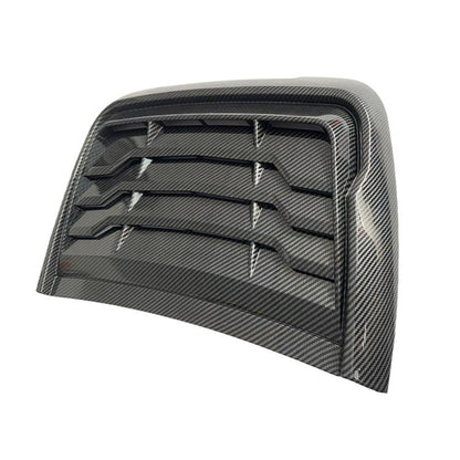 Car Hood Air Intake Cover Deflector For Ford Ranger Raptor 2015-2022, Frosted Black, Carbon Pattern