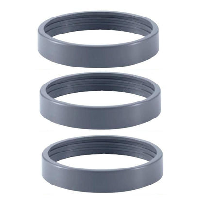 For Nutribullet 600W 900W Blender Juicer Replacement Parts, 3pcs Black Rubber Gear, 3pcs Motor Top Base Gear, 10pcs Shock Pad, 3pcs Cup Ring