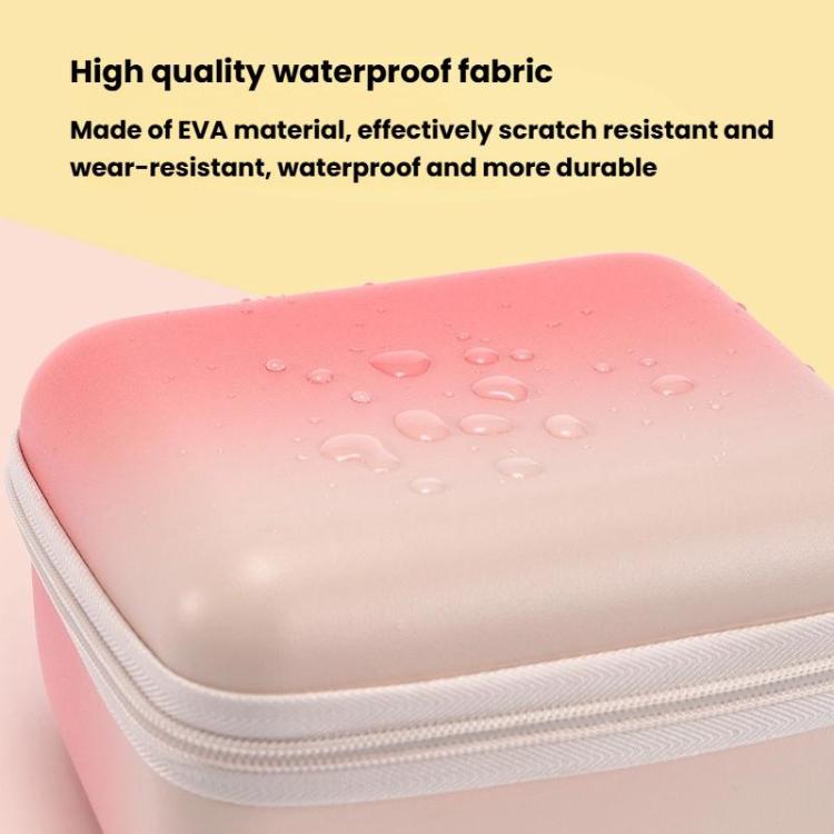Cwatcun D218 Large Handheld Instant Camera Bag Portable Lightweight CCD Storage Bag, D218