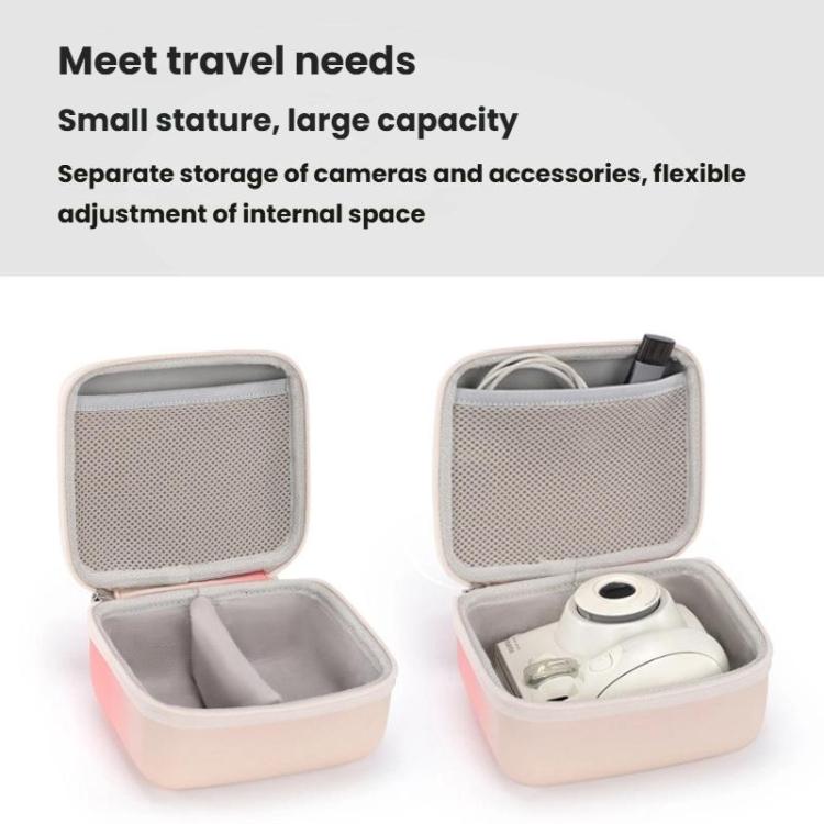 Cwatcun D218 Large Handheld Instant Camera Bag Portable Lightweight CCD Storage Bag, D218