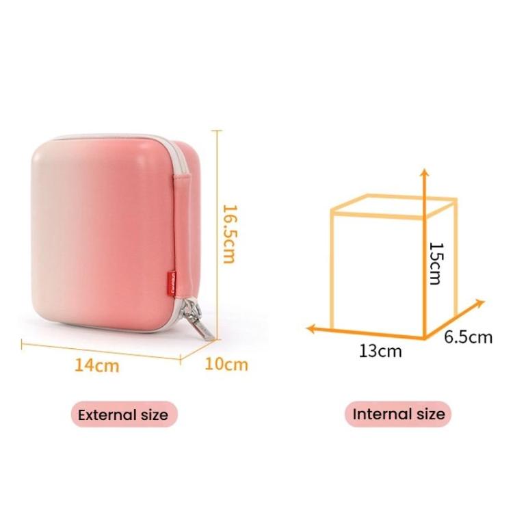 Cwatcun D218 Large Handheld Instant Camera Bag Portable Lightweight CCD Storage Bag, D218