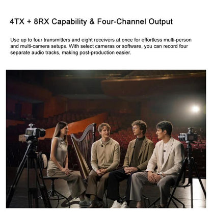 Original 2 TX + 1 RX + Charging Case For DJI Mic 3