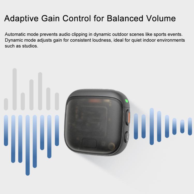 Original 2 TX + 1 RX + Charging Case For DJI Mic 3