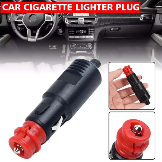 Enchufe para encendedor de cigarrillos de coche de 12V-24V sin soldadura, enchufe europeo para encendedor de cigarrillos de coche, enchufe para encendedor de cigarrillos de coche
