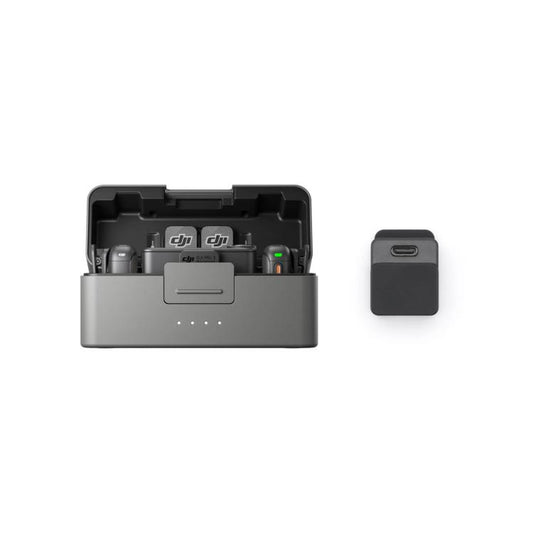 Original DJI Mic 3 (2 TX + 1 RX + Charging Case) + Camera Adapter