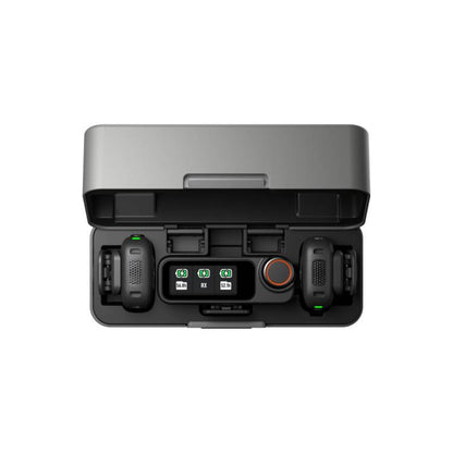 Original DJI Mic 3 (2 TX + 1 RX + Charging Case) + Camera Adapter