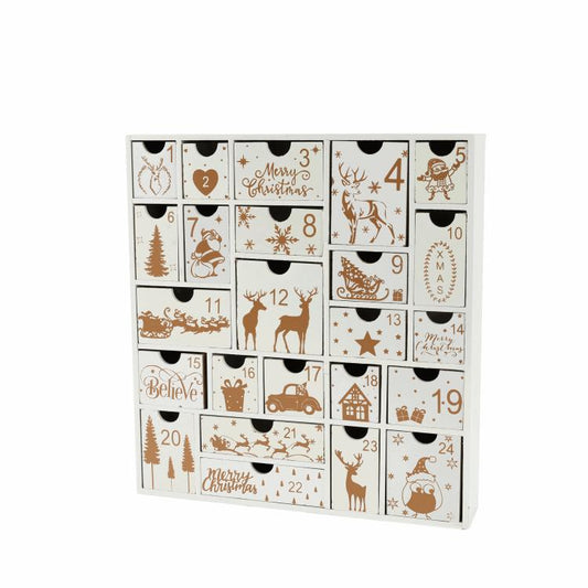 Christmas Gift Countdown Calendar DIY Candy Gift Box