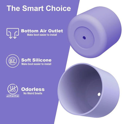 3pcs /Pack Silicone Base Protector For Owala 24oz FreeSip/Twist/Flip Bottles