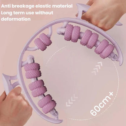 26 Rounds Dual Row Circular Leg Slimming Clamp Arm Massager