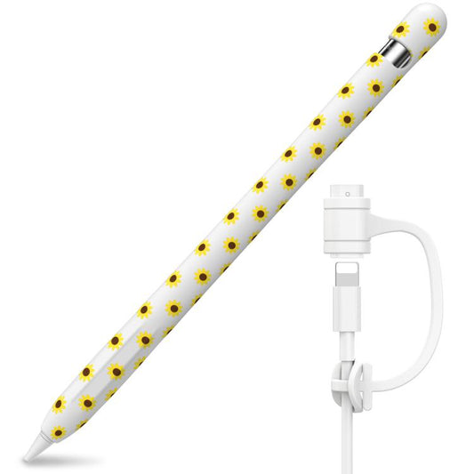 For Apple Pencil 1 AhaStyle PT93-SF Lightweight Skin-Friendly Silicone Protective Case