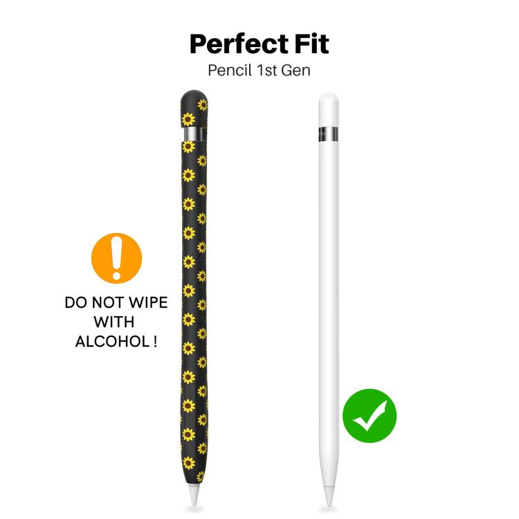 For Apple Pencil 1 AhaStyle PT93-SF Lightweight Skin-Friendly Silicone Protective Case