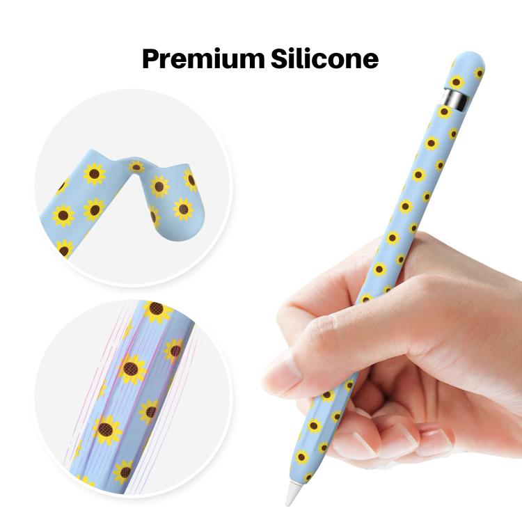 For Apple Pencil 1 AhaStyle PT93-SF Lightweight Skin-Friendly Silicone Protective Case